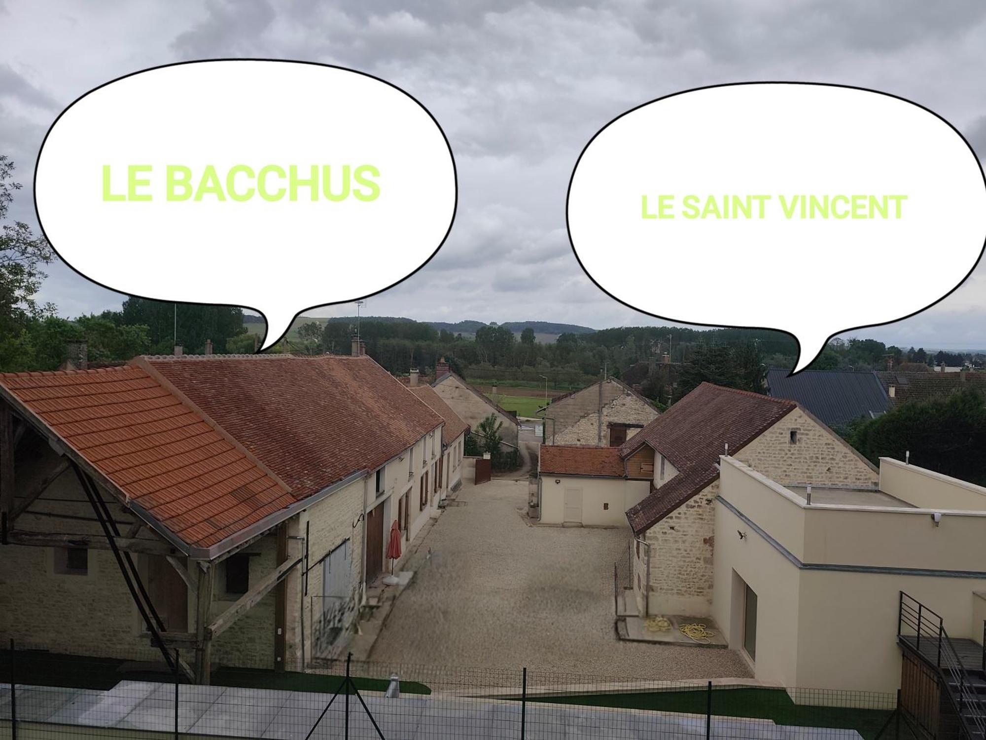 Le Bacchus Villa Chablis Exteriör bild